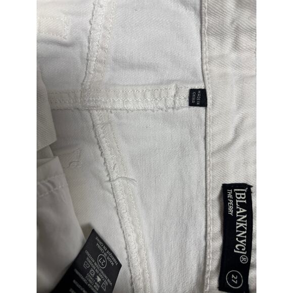 BLANKNYC The Perry Raw Hem High Waist Denim Mom Shorts 27 NWT - Picture 6 of 6